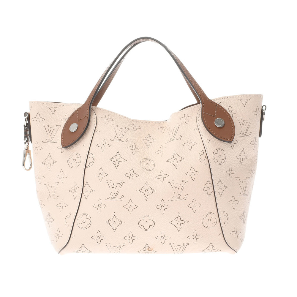 Louis Vuitton Monogram Mahina Hina PM 2WAY Claim Leather Handbag